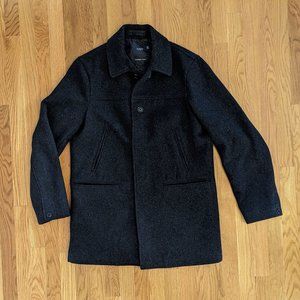 J.Crew Mens Stadium Black Jacket, size Medium Tall